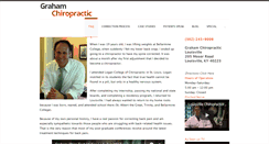Desktop Screenshot of grahamchiropracticlouisville.com